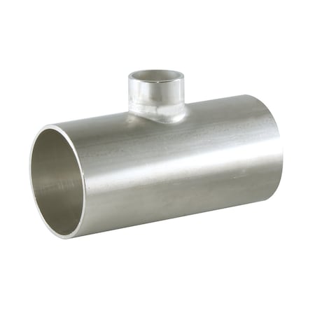 Wayland 3inx2in BUTT-WELD SHORT REDUCING TEE - UNPOLISHED -304 W47RWWW-3X2-1